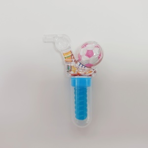 Bonbons amusants en forme de ballon de football avec sifflet, sucettes sportives, bonbons très demandés pour garçons, friandises pour fêtes et festivals - Product Image 3