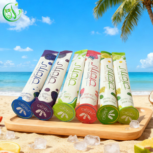 Tùy chỉnh thiết kế dùng một lần 100ml Ice Cream giấy Popsicle bóp calippo Ống bao bì Cone - Product Image 1