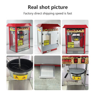 Venta caliente de fábrica, máquina de <span class=keywords><strong>palomitas</strong></span> de maíz comercial de vidrio transparente eléctrico, máquina de <span class=keywords><strong>palomitas</strong></span> de maíz para el hogar, precio de sartén antiadherente - Product Image 6