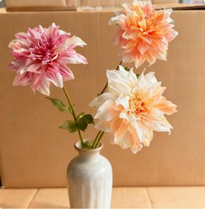 Cao Cấp Thực Tế Chất Lượng Cao Lụa Nở Hoa Nhân Tạo <span class=keywords><strong>Dahlia</strong></span> Hoa Cho Trang Trí Nội Thất Sắp Xếp Đám Cưới Đảng Trang Trí Nội Thất Quà Tặng - Product Image 5