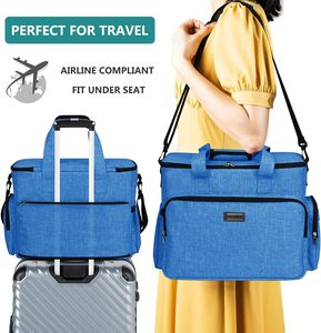 Mochila de bolsa de viaje para perros con muestra gratis, bolsas para perros aprobadas por la aerolínea para viajar, suministros para bolsas de pañales para cachorros - Product Image 4