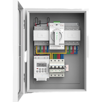 Tableau de commande de disjoncteur électrique à temporisation personnalisée, coffret de distribution ATS basse tension, boîtier de distribution électrique