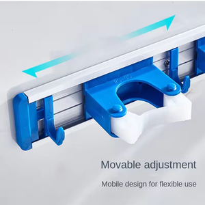 Portascope e Portamocio in Silicone di Alta Qualità con Supporto a Parete in Lega di Alluminio per Organizzazione Domestica - Product Image 1