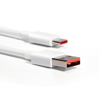 Câble de charge rapide USB vers USB-C d'origine 6A pour Xiaomi 1M 67W, câble de charge rapide Type C, câble de données haute vitesse