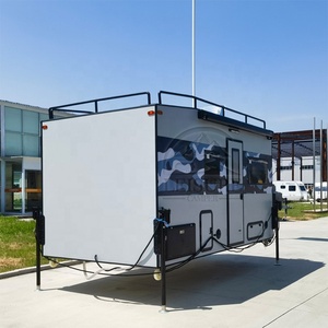 <span class=keywords><strong>Camper</strong></span> de Ocio Todoterreno, <span class=keywords><strong>Camper</strong></span> de Fibra de Vidrio 4x4, Carcasa de Camioneta para Campamento en Venta, Remolque de Camping con Plataforma Plana de Fábrica de RV - Product Image 1