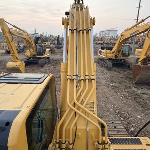 รถขุดตีนตะขาบโคมัตสึ PC400 มือสอง 40 ตัน ปี 2022 ได้รับการรับรอง EPA CE เครื่องยนต์แคตเตอร์พิลลาร์ ปั๊มไฮดรอลิก เกียร์ PLC ใช้ในงานเกษตร - Product Image 6