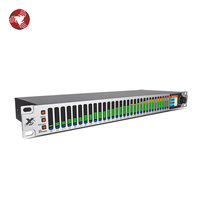 Égaliseur audio graphique professionnel, 31 bandes, appareil de contrôle pour PC, éclairage LED