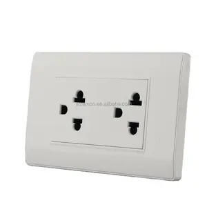 toma de corriente doble tomas dobles de corriente 220v 250v 15a universal electric wall switch socket outlet euro american