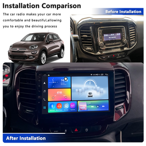 Meihua, venta al por mayor, marco de navegador de Radio Android para coche para FIAT <span class=keywords><strong>TORO</strong></span> 2016-2019 de 9 pulgadas, Kit de salpicadero, Panel de salpicadero - Product Image 6