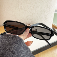 Lunettes de soleil de luxe polarisées personnalisées, tendance, rétro, monture carrée, pour homme et femme, protection UV
