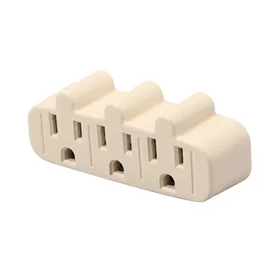 Classical Wall Outlet American Standard 3 Outlets Grounding Adapter Current Tap for Peru