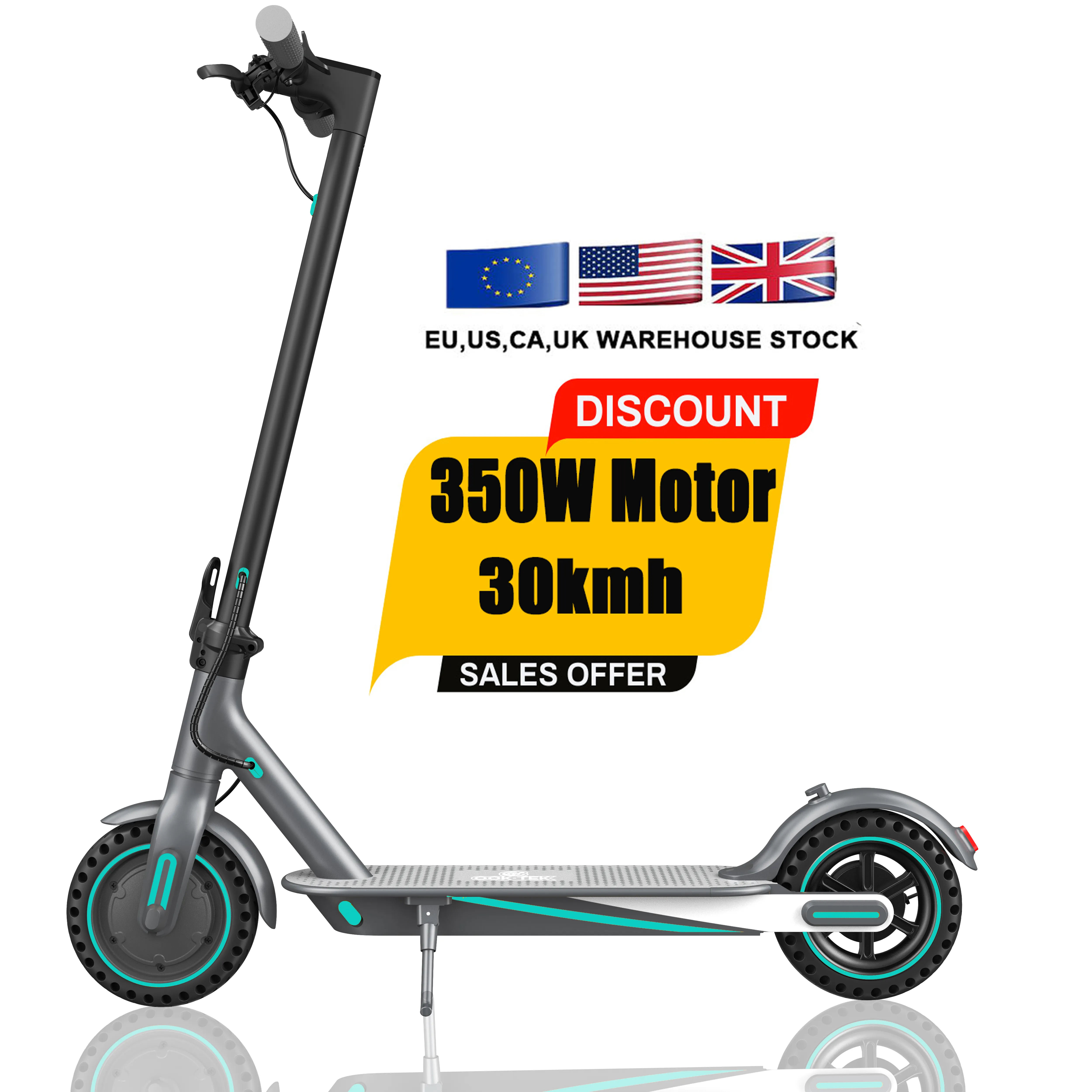 2023 EU USA UK spedizione veloce escoter con motore da 350W 500W V8 X9 Max m365 scooter elettrici da 8.5 pollici e scooter