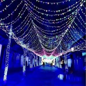 Guirlandes lumineuses LED d'extérieur 3M/10M/20M/50M/100M, style arbre, pour décorations <span class=keywords><strong>de</strong></span> Noël, mariages, fêtes et maison - Product Image 4