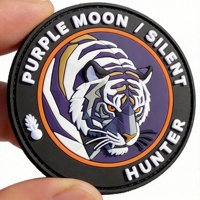 Patch en tissu personnalisé en PVC souple 3D gaufré, haute densité, écologique, multicolore, thermocollant, pour chapeaux, vente en gros sur mesure