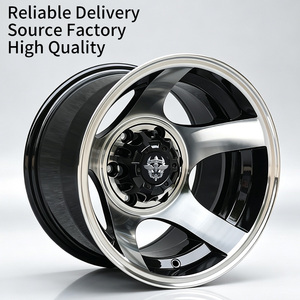Ruedas FLowtone Todoterreno de 15 Pulgadas, Ruedas de Aleación Modificadas, <span class=keywords><strong>Llantas</strong></span> de Aleación Cóncavas Profundas, PCD 6x139.7 5x127 5x139.7 5x114.3 <span class=keywords><strong>para</strong></span> <span class=keywords><strong>Jeep</strong></span> - Product Image 1