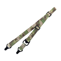 Sangle tactique pour arme à feu, réglable, à dégagement rapide QD, en nylon durable, noir, OD vert, kaki, camouflage, à un ou deux points d'attache