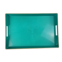 Groothandel Multicolor Rechthoekige Duurzaam Plastic Dienblad Bad Lade Met Handvat