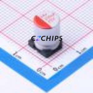 HV1E337M0810PZ ตัวเก็บประจุแบบแข็ง SMD, D8xL10.5 มม. ( ความจุ: 330uF ) ( ความแม่นยำ: 20% แรงดันไฟฟ้าที่กำหนด: 25V ) - Product Image 1