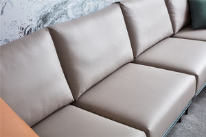 Meubles de maison meublés en bois doux et confortables de style moderne ensemble de canapés de salon en nouveau tissu <span class=keywords><strong>canapé</strong></span> d'appartement de chambre à coucher à domicile - Product Image 5