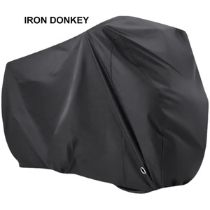 IRONDONKEY 210d 防水防尘户外自行车罩防晒聚酯/尼龙黑色 - Product Image 1