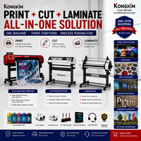 Services Kongkim de découpe et de lamination tout-en-un : Solution d'impression grand format de bannières en vinyle éco-solvant 1,8 m (6ft, 8ft, 10ft)