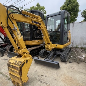 รถขุดขนาดเล็ก KOMATSU PC20MR มือสอง น้ำหนัก 2 ตัน รถขุดไฮดรอลิกแบบตีนตะขาบ เครื่องจักรก่อสร้าง - Product Image 2
