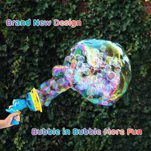 2024 Summer Top Sale Dinosaur Blower Toy for <b>Kids</b> and Toddlers in <b>Bubble</b> Gun Party Favors Birthday - Product Image 6