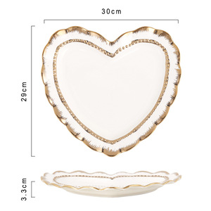 Nouvelle plaque en céramique nordique pour décoration de Table de mariage, pour <span class=keywords><strong>location</strong></span> de cosmétiques, maquillage, bijoux et toilette, <span class=keywords><strong>plateau</strong></span> décoratif - Product Image 4