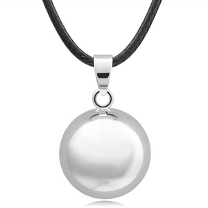 Llamador De ángeles suena oro manos De bebé <span class=keywords><strong>huella</strong></span> Bola mexicana bolas armonía colgante ángulo ala collar joyería - Product Image 1