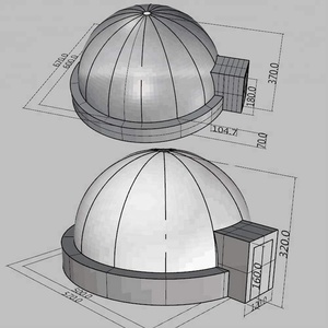Inflatable Planetarium Dome Chiếu Ngoài Trời Di Động Inflatable Movie Tent - Product Image 3
