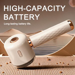 Anti-bouloches beige style classique rechargeable, anti-bouloches automatiques avec dispositif à 6 lames, chargement USB - Product Image 6