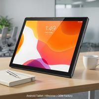 Tablet Android 14 de 10.1 Pulgadas con WiFi, 4+64GB, Octa Core, Pantalla para Educación, Aprendizaje Electrónico, Estudio en Línea, Venta al Por Mayor OEM