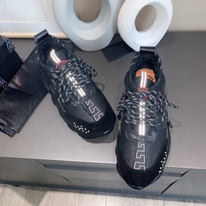 Zapatos de Diseñador de Alta Calidad, Zapatillas Deportivas de Moda para Hombre y Mujer, Versache Chain Reaction, Tenis Casuales de Lujo, Transpirables para Caminar - Product Image 2