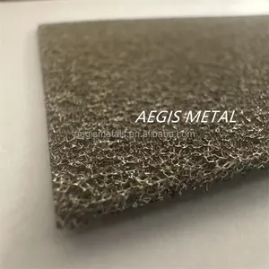 Mousse métallique en aluminium, cuivre et nickel <span class=keywords><strong>Aegis</strong></span> <span class=keywords><strong>AEGIS</strong></span>, cellules ouvertes, PPI 40/50/60, taille personnalisable pour les applications de filtration et d'électrodes - Product Image 2