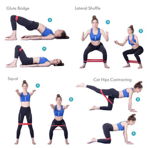 Tập Thể Dục Tập Thể Dục Hip Vòng Tròn <span class=keywords><strong>Mini</strong></span> Theraband Kháng Vòng Ban Nhạc Thiết Lập Costom Màu <span class=keywords><strong>Mini</strong></span> Kháng Vòng Tập Thể Dục Ban Nhạc - Product Image 5