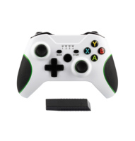 Joystick de controlador de juego inalámbrico/con cable GAMINJA con accesorios de juego de motor de vibración para XBOX 360 y XBOX ONE