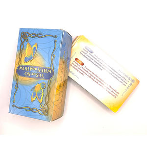 Barajas de cartas de <span class=keywords><strong>Tarot</strong></span> personalizadas SÍ o <span class=keywords><strong>NO</strong></span> CUANDO y CÓMO Juego de cartas 78 piezas Tarjetas con caja colorida - Product Image 3