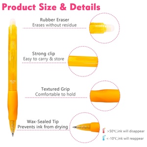 Economic Gel Ink <b>Pen</b> 0.5mm <b>Retractable</b> Office Writing Gel <b>Pens</b> - Product Image 2