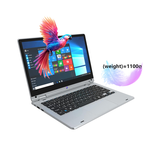 Hot Selling 11.6 Inch 1366*768 Dual Core N4020 IPS DDR4 6GB SSD 1TD Business Gaming Laptop
