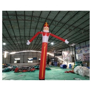 Sinterklaas ท่อลอยฟ้าเป่าลม/ซานตาคลอสเป่าลมได้/มือโบกคนเต้นเป่าลมสำหรับตกแต่งคริสต์มาส - Product Image 2