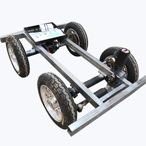 Chasis de Metal para Coche RC, 4 Ruedas, Motor DC, Piezas de Vehículo a Control Remoto para DIY, Unisex, 14 Años o Más - Product Image 4