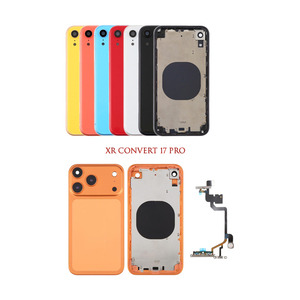 Kit de conversion de châssis arrière pour <span class=keywords><strong>iPhone</strong></span> <span class=keywords><strong>XR</strong></span> en boîtier 17 Pro, avec batterie améliorée - Product Image 1