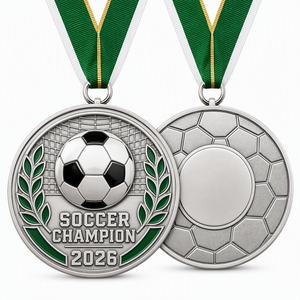 Médaille de paintball personnalisée professionnelle en alliage de zinc plaqué émail, récompenses d'honneur pour tournois sportifs, médaille de championnat de football - Product Image 1