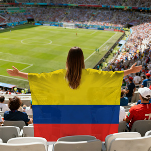 Accesorios <span class=keywords><strong>de</strong></span> Animación para la Copa Mundial <span class=keywords><strong>de</strong></span> Fútbol 2026, Capa Multicolor con Bandera <span class=keywords><strong>de</strong></span> Argentina, Brasil, Estados Unidos, México, Portugal, Holanda, para Aficionados al Fútbol - Product Image 3