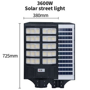 <span class=keywords><strong>Lampione</strong></span> <span class=keywords><strong>Solare</strong></span> LED da Esterno IP65 Impermeabile Tutto in Uno 3600W <span class=keywords><strong>con</strong></span> <span class=keywords><strong>Sensore</strong></span> di Movimento - Product Image 4