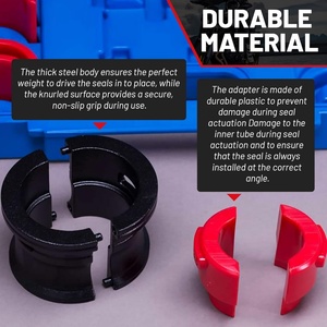 Kit Universale di Attrezzi per l'Installazione e la Rimozione di Guarnizioni Forcella Moto, 14 Pezzi, per Forcelle da 35-50mm - Product Image 5