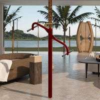 TUV-Certified Outdoor Gym Steel Fitness Equipment Nueva e innovadora barra de dominadas