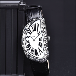 Reloj de Cuarzo de Lujo KYOSI <span class=keywords><strong>Altra</strong></span>, Acero Inoxidable de 40 mm, Diseño Inspirado en Oro Fundido, Resistente al Agua, Reloj de Negocios con Correa de Cuero - Product Image 5