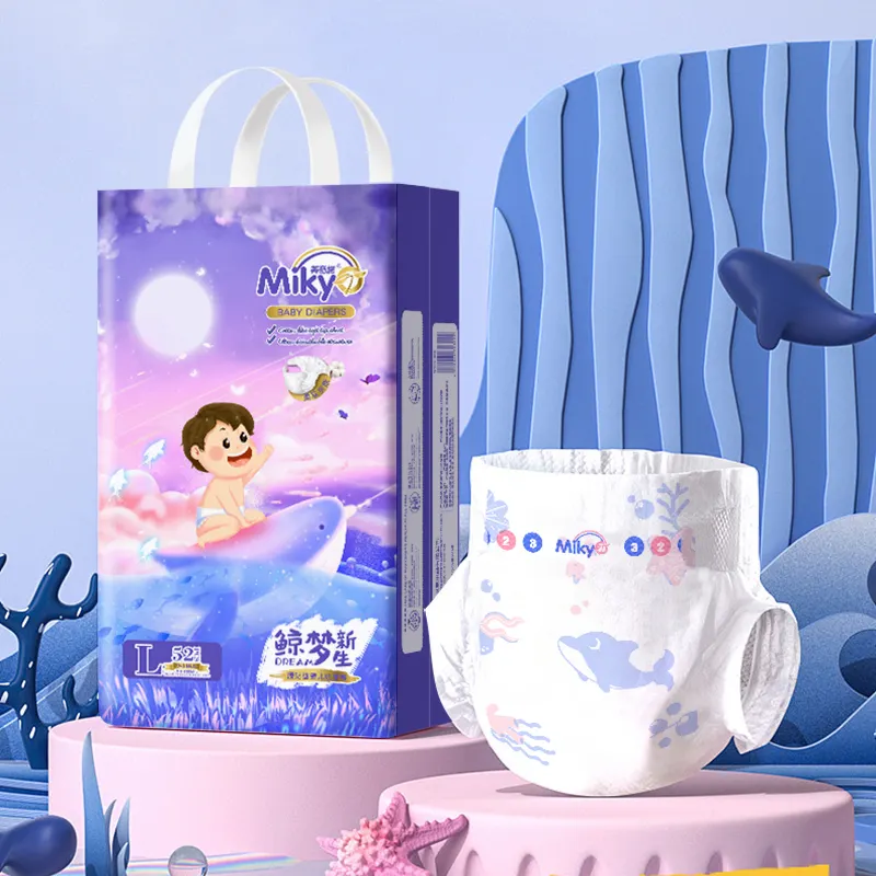 FREE SAMPLE Custom Wholesale Super Absorbing Breathable Soft Warm Fragrance Baby Diapers