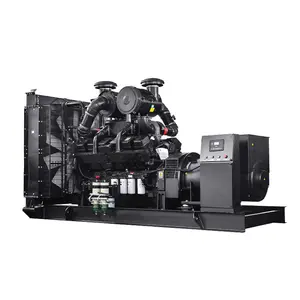 Générateurs ca 440v 60hz service de support 1mw générateur diesel synchrone 1250kva unité ouverte